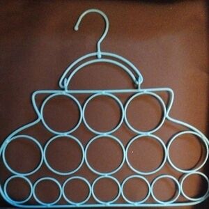 Blue Circular Scarf Hanger